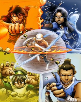 Avatar The Last Airbender Anime Painting By Numbers.png