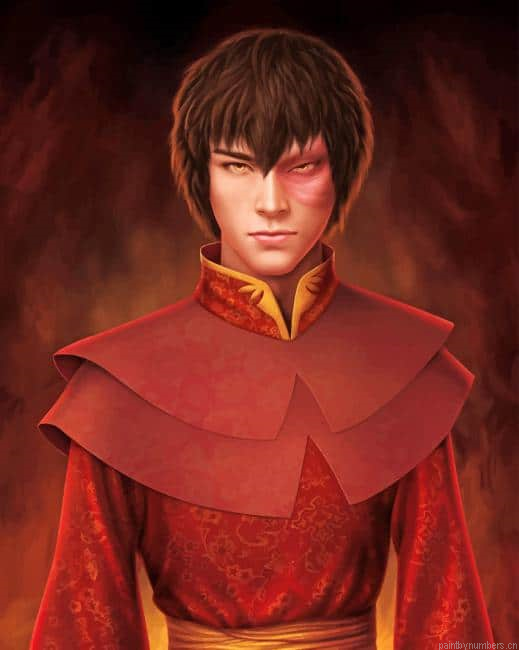 Avatar The Last Airbender Zuko Animations Painting By Numberss.png