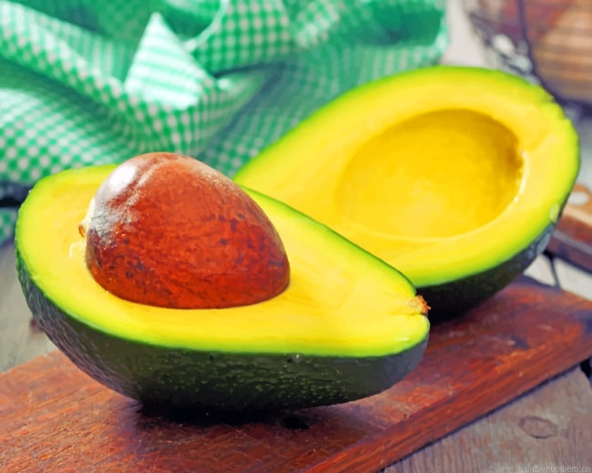Avocado Slices Fruits Painting By Numberss.png