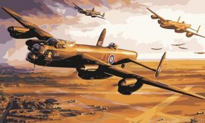 Avro Lancaster Bomber Painting By Numbers.png