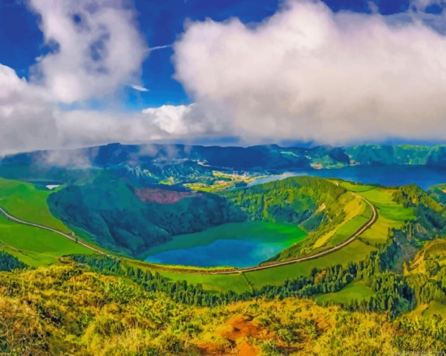 Azores Paradise Painting By Numberss.png