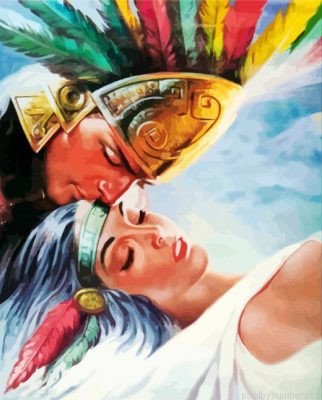 Aztec Couple Painting By Numbers.png