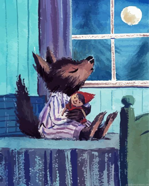 Baby Werewolf Painting By Numbers.png