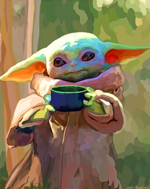 Baby Yoda Painting By Numberss.png