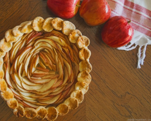 Baked Apple Pie Food Painting By Numberss.png