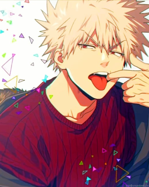 Bakugo My Hero Academia Painting By Numberss.png
