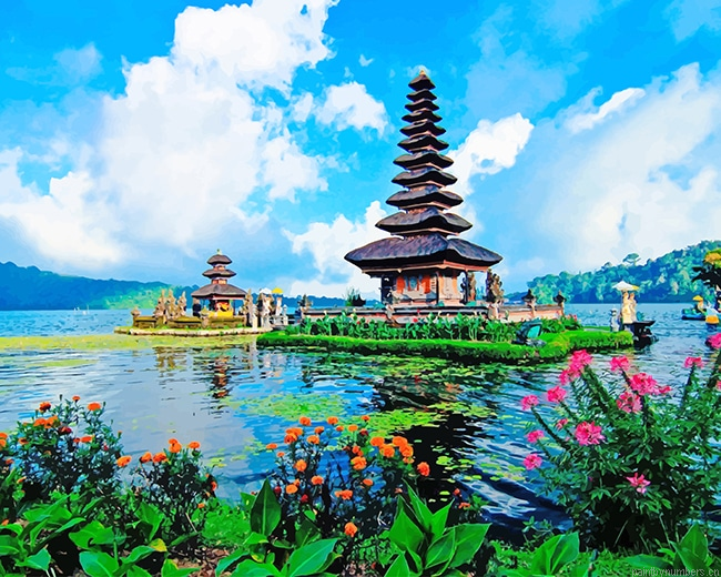 Bali Indonesian Island Painting By Numberss.png