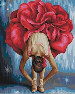 Ballerina Flower Painting By Numberss.png