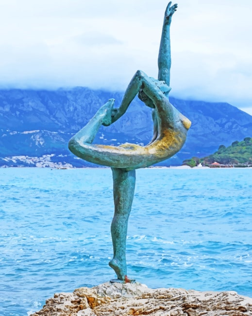 Ballet Dancer Statue Sculptures Painting By Numberss.png