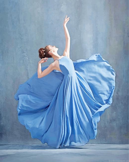 Ballet Dancer Woman Painting By Numberss.png