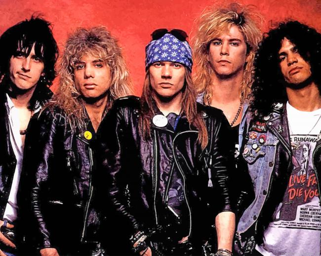 Band Guns N Roses Painting By Numberss.png
