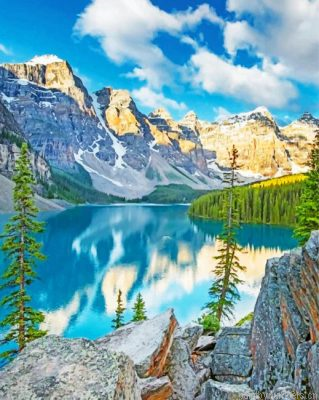 Banff National Park Canada Painting By Numbers.png