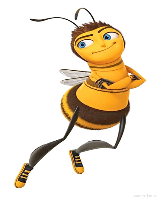 Barry B Benson Bee Movies Painting By Numbers.png