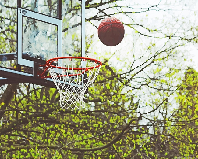 Basketball Into The Hoop Painting By Numberss.png