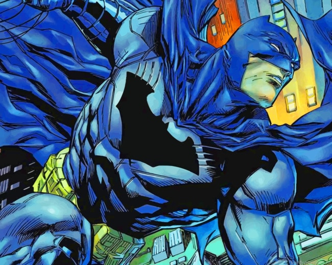 Batman The One Cartoons Painting By Numberss.png