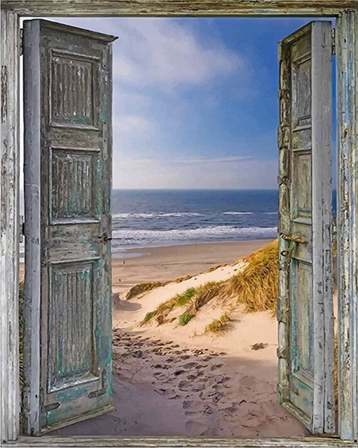 Beach Door Painting By Numbers.png