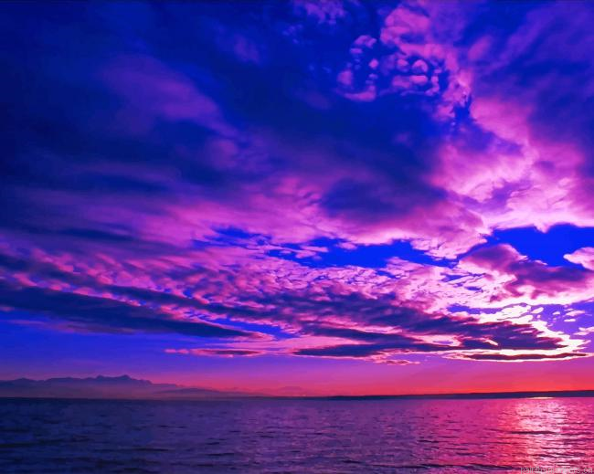 Beautiful Cloudy Sky Landscapes Painting By Numberss.png
