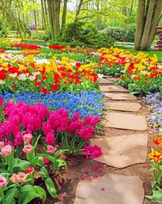 Beautiful Garden Painting By Numbers.png