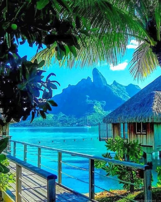 Beautiful Island Painting By Numbers.png