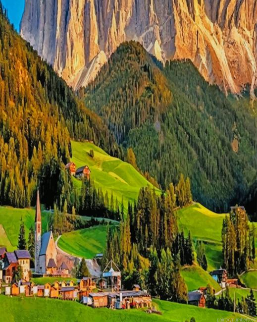 Beautiful Nature Landscapes Painting By Numberss.png