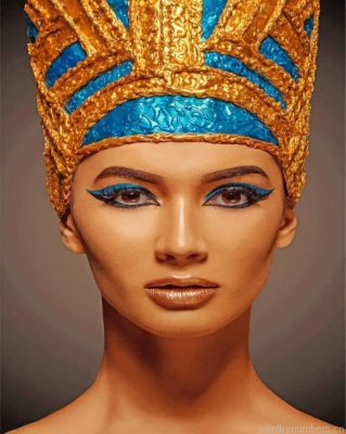 Beautiful Nefertiti Painting By Numbers.png