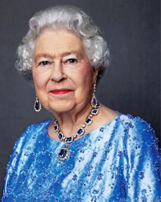 Beautiful Queen Elizabeth Ii Painting By Numbers.png