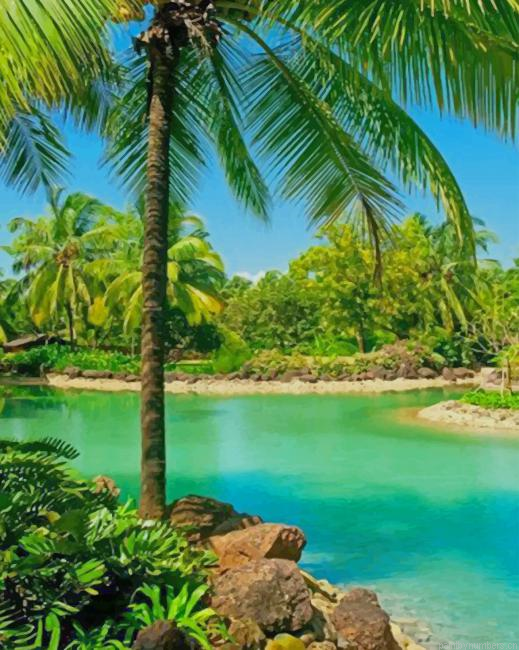 Beautiful View Goa India Nature Painting By Numberss.png