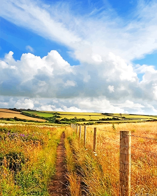 Beautiful View Nature Landscapes Painting By Numbers.png