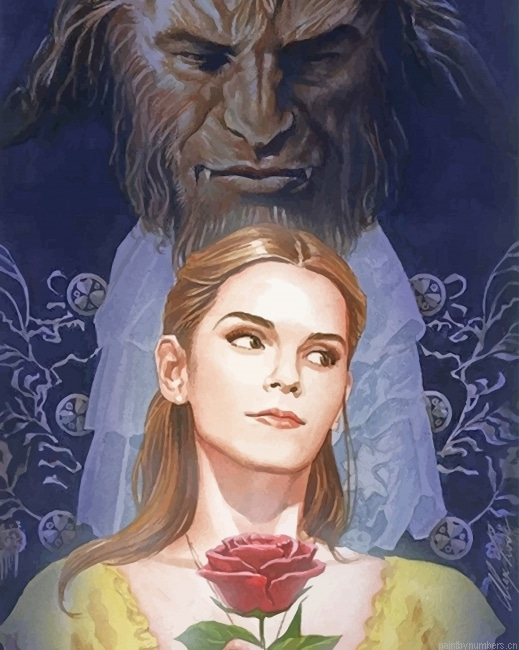 Belle And The Beast Painting By Numberss.png