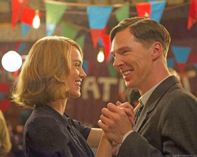 Benedict Cumberbatch Keira Knightley The Imitation Game Painting By Numbers.png