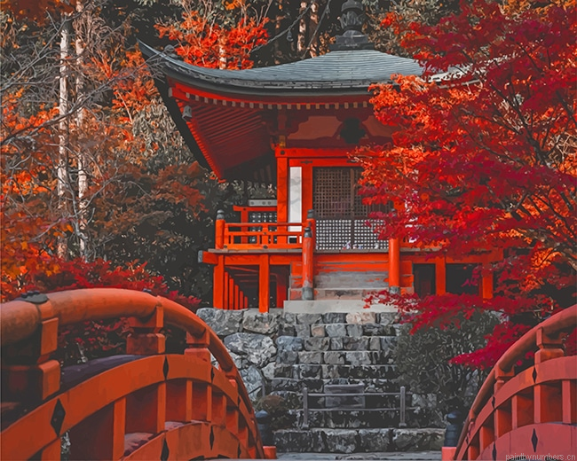 Bentendo Temple Japan Painting By Numberss.png
