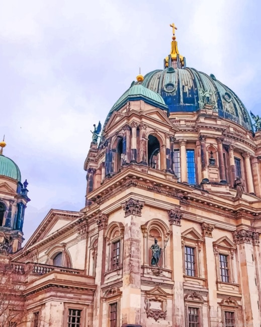 Berlin Cathedral Germany Buildings Painting By Numberss.png