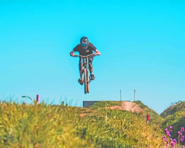 Biking Sport In Nature Painting By Numberss.png