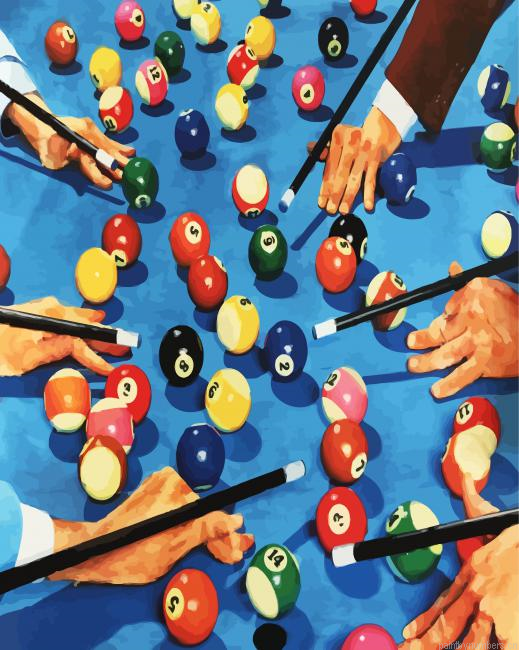 Billiard Game Painting By Numberss.png