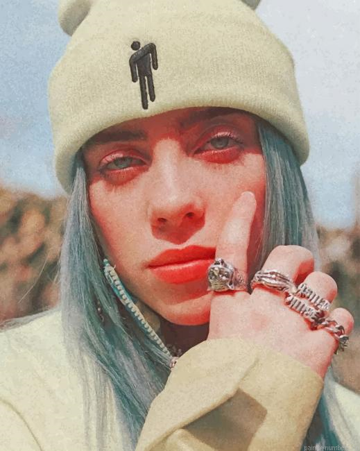 Billie Eilish Singers Painting By Numberss.png