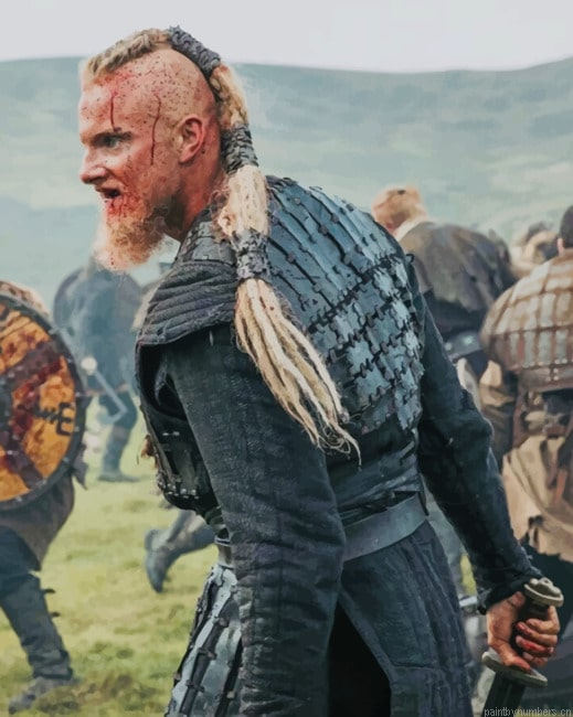 Bjorn Ironside Vikings Actors Painting By Numberss.png