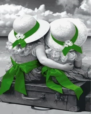 Black And White Sisters Painting By Numbers.png