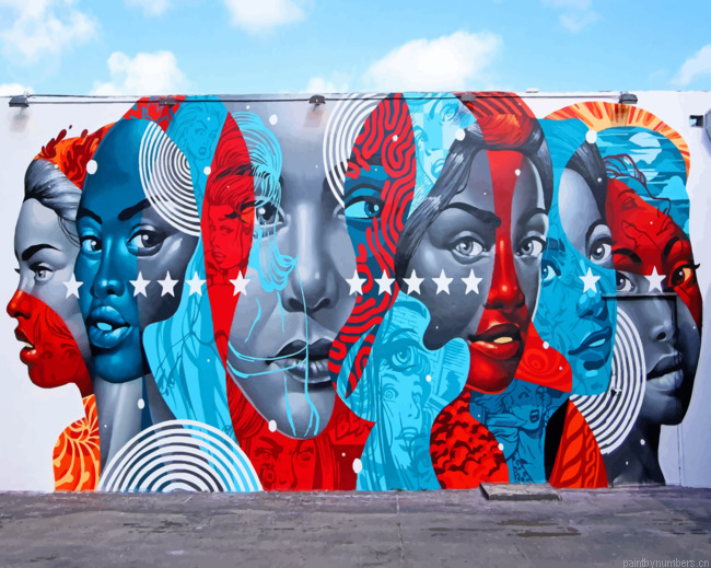 Black Art Giant Mural Painting By Numbers.png