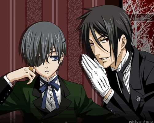Black Butler Anime Painting By Numbers.png