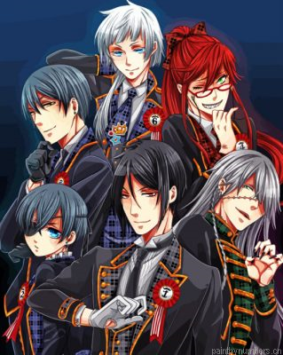 Black Butler Manga Painting By Numbers.png