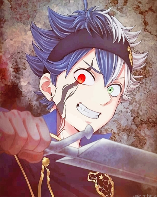 Black Clover Asta Animations Painting By Numberss.png
