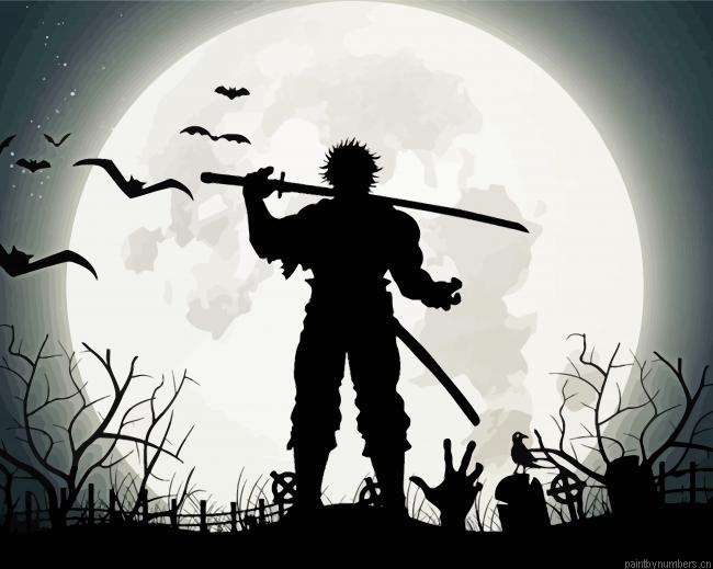 Black Clover Yami Sukehiro Moonlight Painting By Numberss.png
