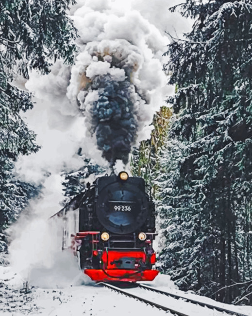 Black Train Painting By Numbers.png