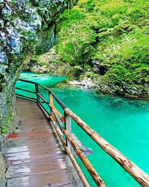 Bled National Park Slovenia Painting By Numberss.png