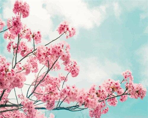 Blossom Branch Flowers Painting By Numbers.png