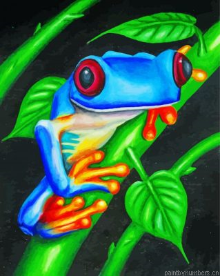 Blue Frog Painting By Numbers.png
