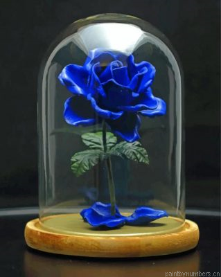 Blue Glass Rose Painting By Numbers.png