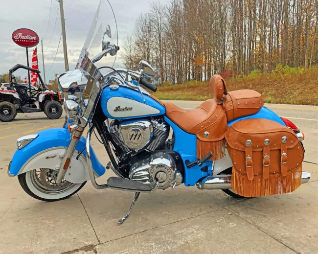 Blue Indian Chief Painting By Numbers.png