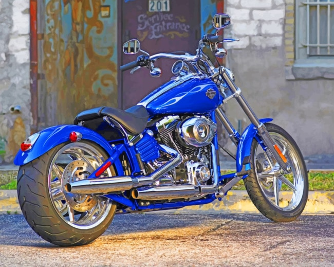 Blue Motorcycle Painting By Numberss.png