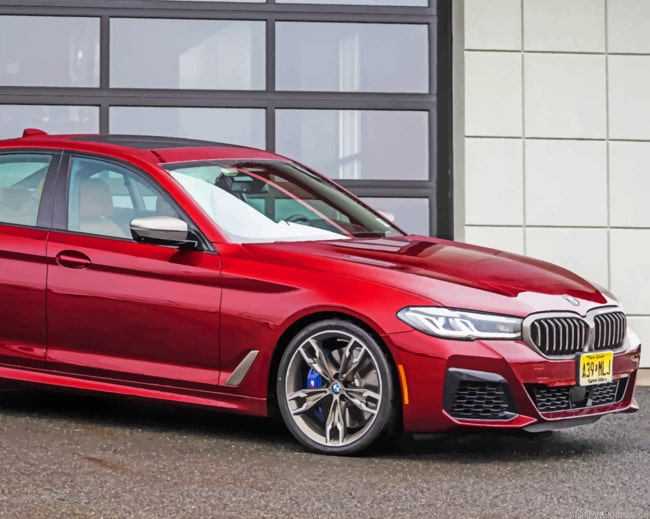 Bmw M550i Xdrive Cars Painting By Numberss.png